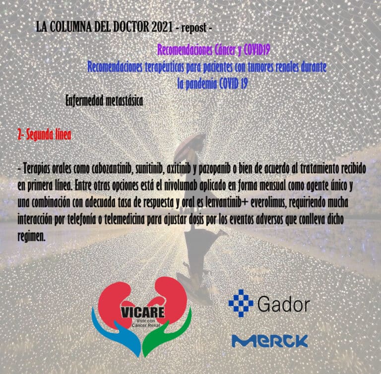 Repost – Cáncer y Covid